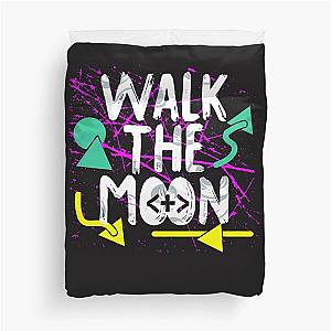 The Neon Walk The Moon Duvet Cover