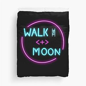 Neon Walk The Moon Duvet Cover