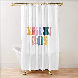 Walk the Moon Vibes  Shower Curtain