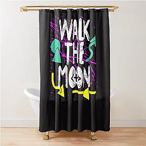 The Neon Walk The Moon Shower Curtain