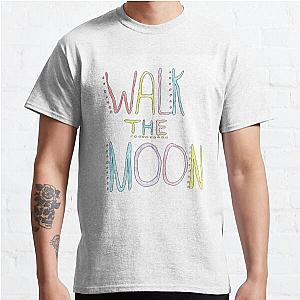 multicolor walk the moon logo Classic T-Shirt