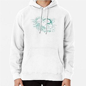 "Mountains", WALK THE MOON Inspired (TEAL) Pullover Hoodie