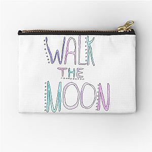 walk the moon handwritten logo Zipper Pouch