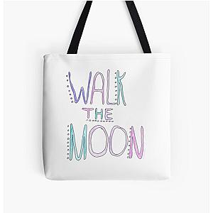 walk the moon handwritten logo All Over Print Tote Bag