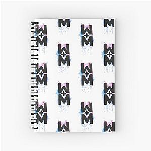 walk the moon logo 2 Spiral Notebook