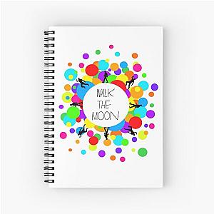 Walk the Moon Bubble Spiral Notebook