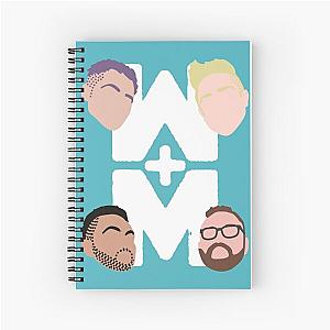 Walk The Moon Spiral Notebook