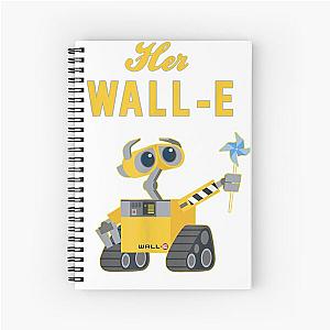 Wall-E Her Wall-E Couples T-Shirt Spiral Notebook