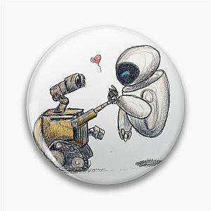 Wall-e Illustration Pin