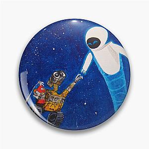 Wall-e and Eve painting Pin