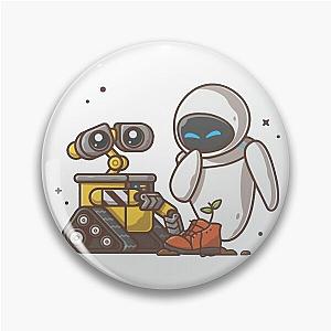 Wall-e and Eve Pin