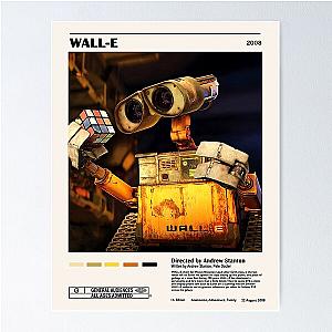 Cartoon Animation Wall E Poster