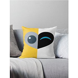 Wall E Love Story Throw Pillow