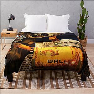 Cartoon Animation Wall E Throw Blanket