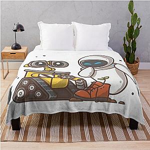 Wall-e and Eve Throw Blanket