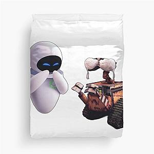 Wall-E and Eve  Duvet Cover