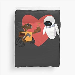 Wall-e and eve Duvet Cover