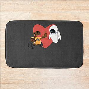 Wall-e and eve Bath Mat