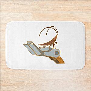 Best friends WALL-E and cockroach Bath Mat