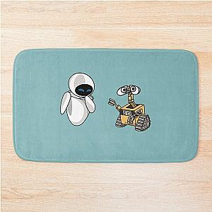 Wall-e and Eve Bundle Bath Mat