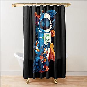 Future Wall-E  Shower Curtain