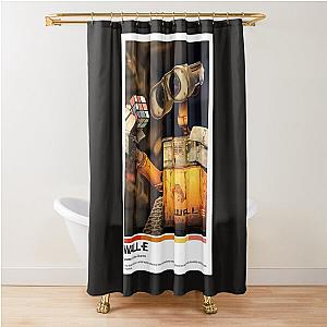 WALL-E Animation Movie  Shower Curtain