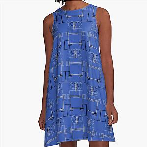 Minimal Line Wall-E A-Line Dress