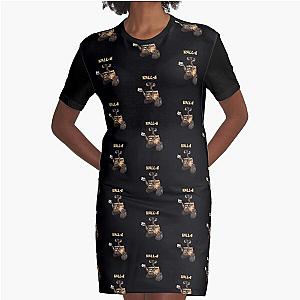 Wall-e Graphic T-Shirt Dress