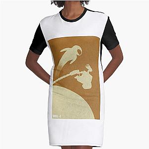 Wall-E & Eve  Graphic T-Shirt Dress