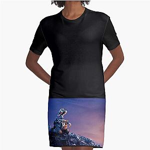 Twilight Wall-E Graphic T-Shirt Dress