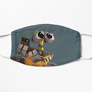 Wall E and the plant Flat Mask