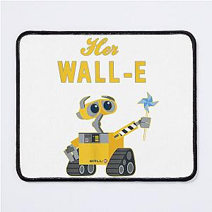 Wall-E Her Wall-E Couples T-Shirt Mouse Pad