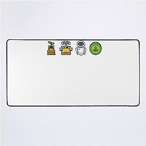 Wall-e and Eve Desk Mat