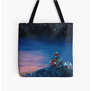 Wall-E Repainted All Over Print Tote Bag