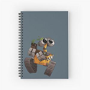 Wall E and the plant Spiral Notebook