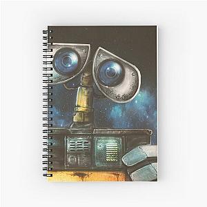 WALL-E Robot Painting Spiral Notebook