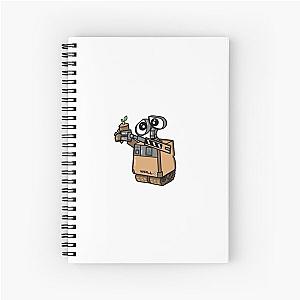 Baby Wall-e with Plant Spiral Notebook