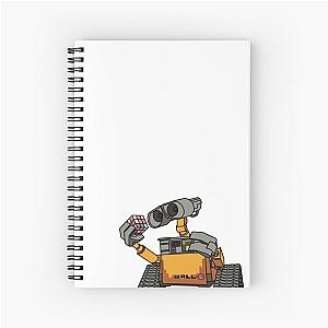 WALL-E With A Rubik’s Cube Spiral Notebook