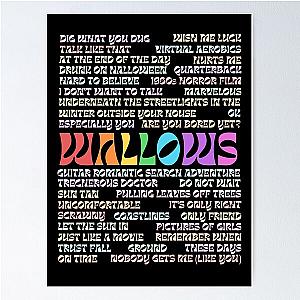 Wallows Rainbow Songs Poster