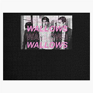 Trend Wallows Pink Black Gifts For Music Fan Jigsaw Puzzle