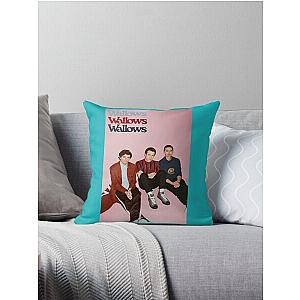 Funny Men Concert wallows wallows wallows 2   Throw Pillow