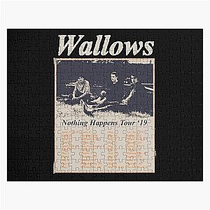 Wallows m erch Nothing Happens North American Spring 2019  Essential   Jigsaw Puzzle