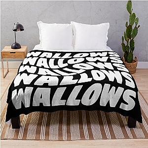 wallows wallows white Throw Blanket