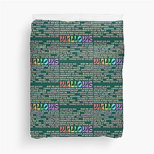 Wallows Rainbow Songs Duvet Cover