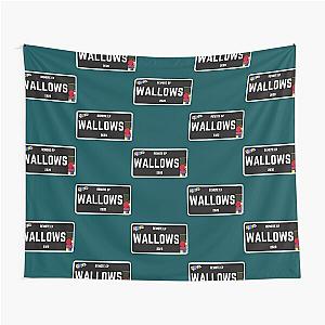 Wallows Remote EP License Plate Tapestry