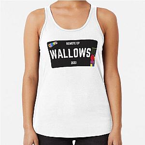 Wallows Remote EP License Plate Racerback Tank Top