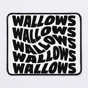 wallows wallows black Mouse Pad