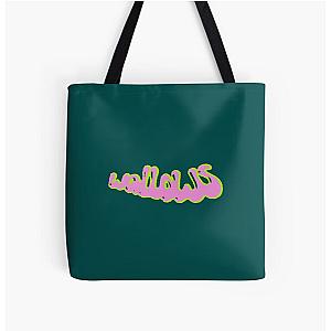 Wallows Wavy Script Wallows Merch All Over Print Tote Bag