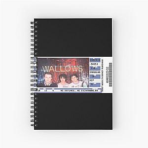 Wallows Concert Ticket! Spiral Notebook