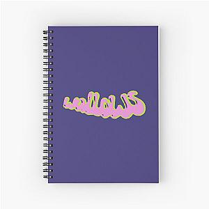 Wallows Wavy Script Wallows Merch Spiral Notebook